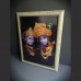 Wall Decor - 3D- 5D Picture Hindu God-Radha-Krishna
